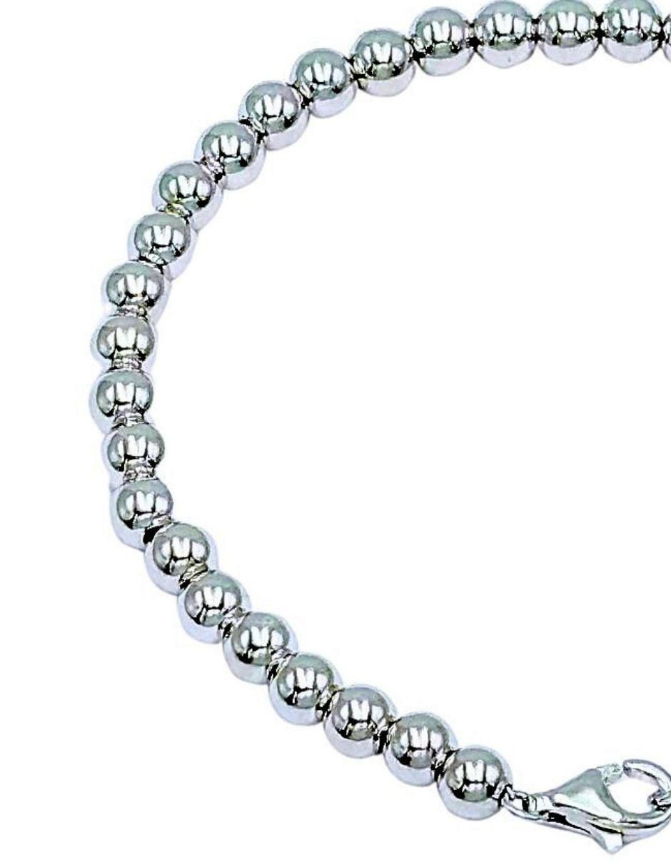 Pulsera de plata p 925 con acabado brillante 2