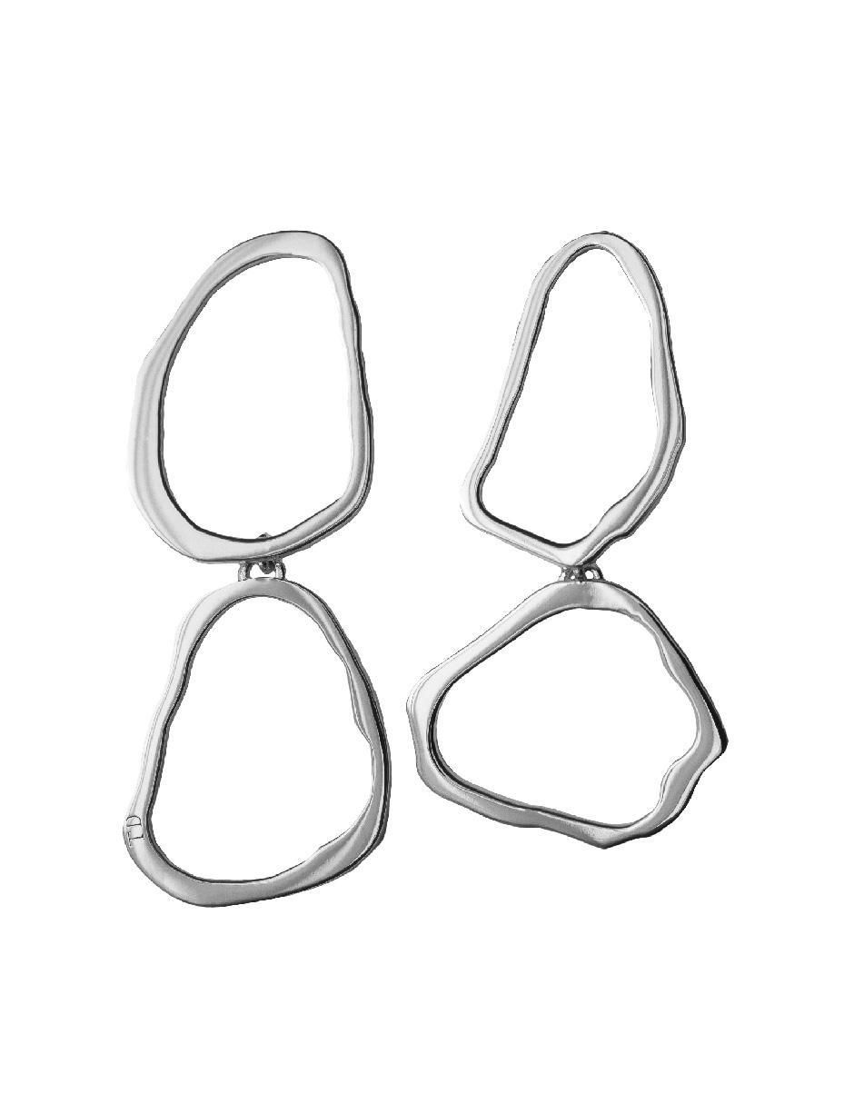 Broqueles "de (si aplica)" irregular sin temática teresa díaz joyería mexicana flowing with nature "de" plata p 925 "con acabado" baño oro sin gema