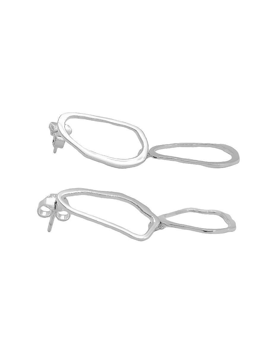 Broqueles "de (si aplica)" irregular sin temática teresa díaz joyería mexicana flowing with nature "de" plata p 925 "con acabado" baño oro sin gema