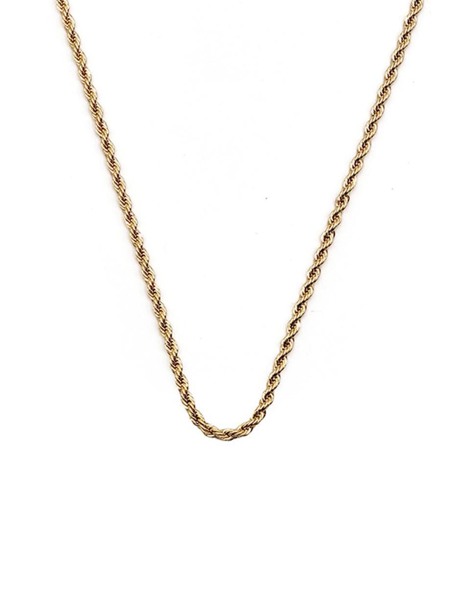 Collar Torzal de oro laminado 10 K