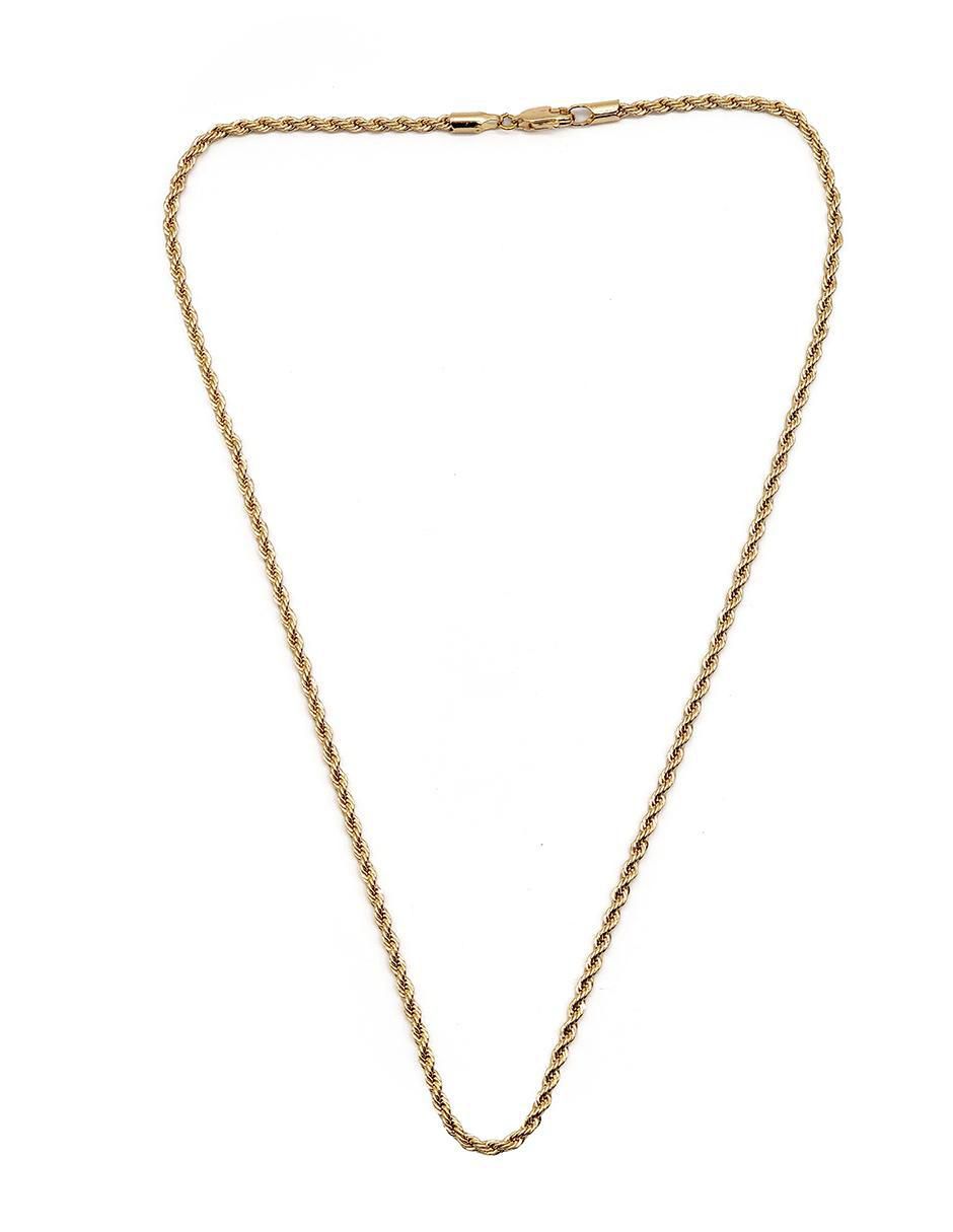 Collar Torzal de oro laminado 10 K 5