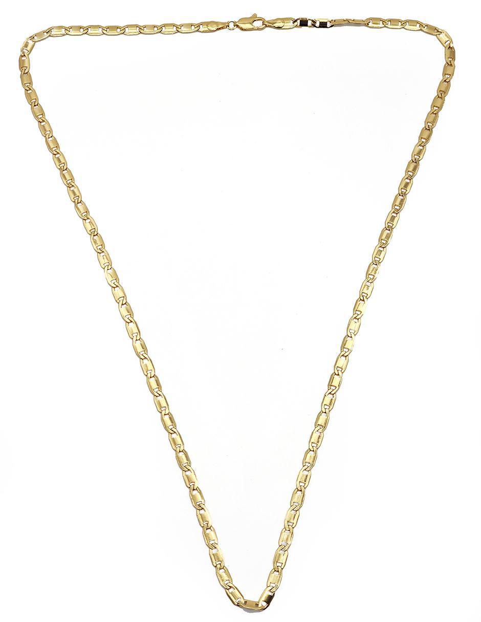 Collar Espejo de oro laminado 10 K 4