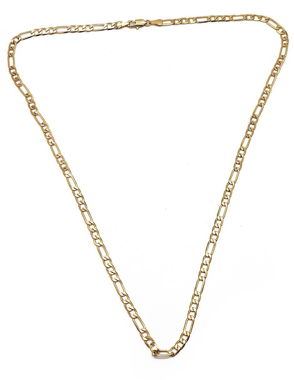 Collar de eslabones Eslabón de oro laminado 10 K 4