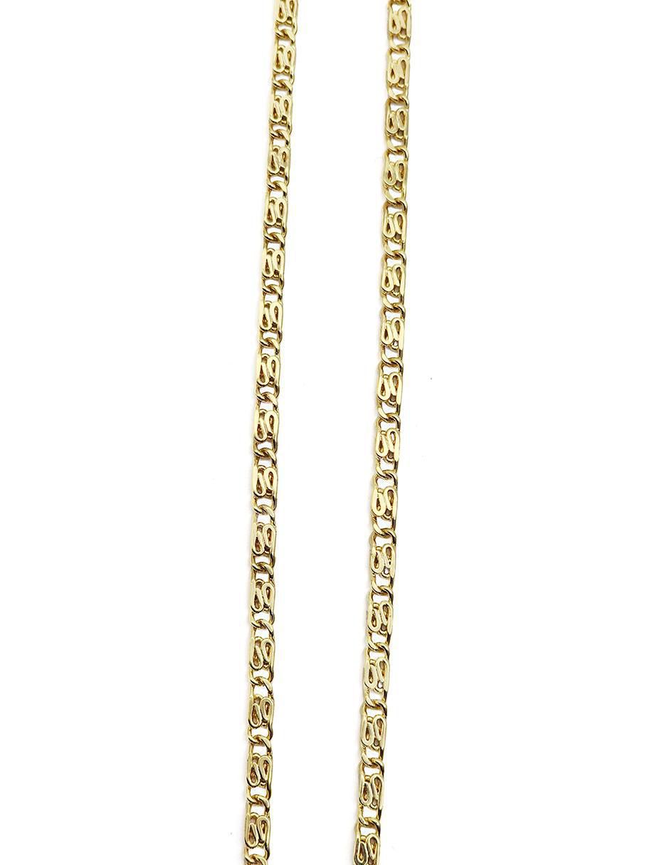 Collar de eslabones Eslabón de oro laminado 10 K 3
