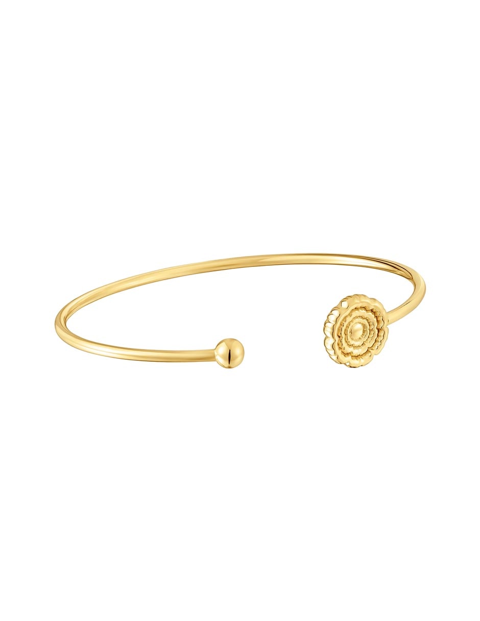 Pulsera de plata P 925 Cachito Mio con acabado baño de oro