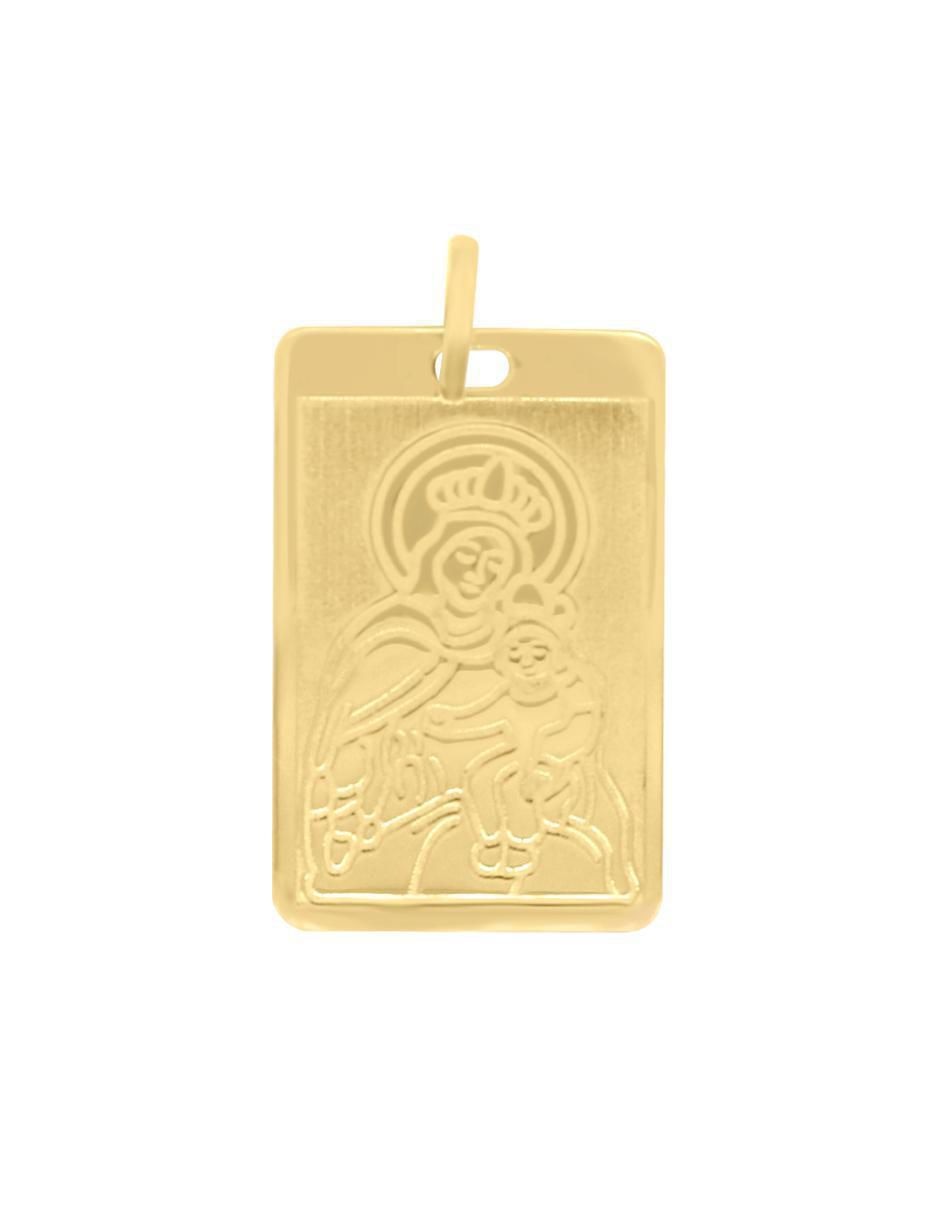 Dije de virgen de oro amarillo 14 K Dije de virgen de oro amarillo 14 K
