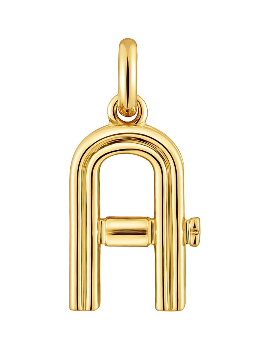 Dije de letra a alphabet de plata P 925