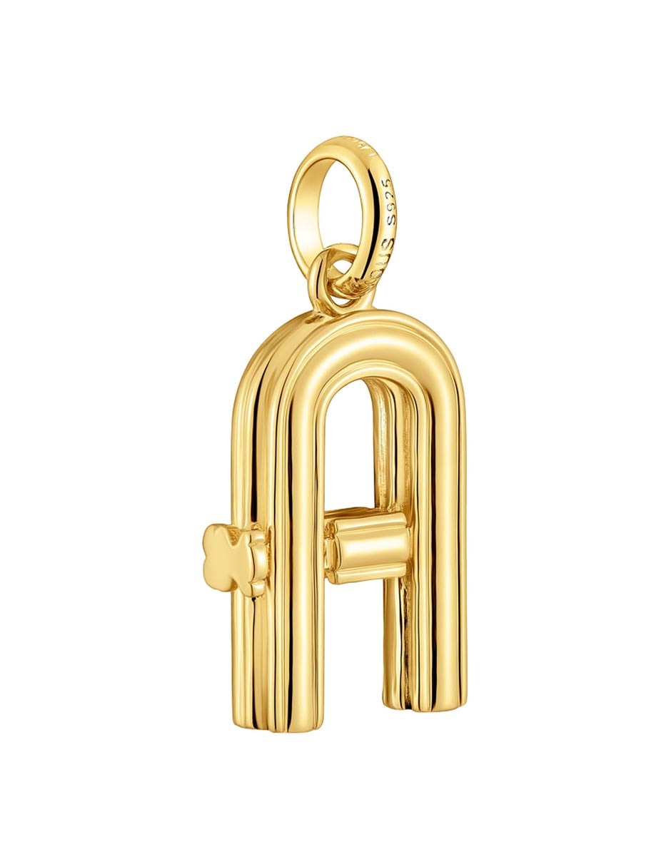 Dije de letra a alphabet de plata P 925 3
