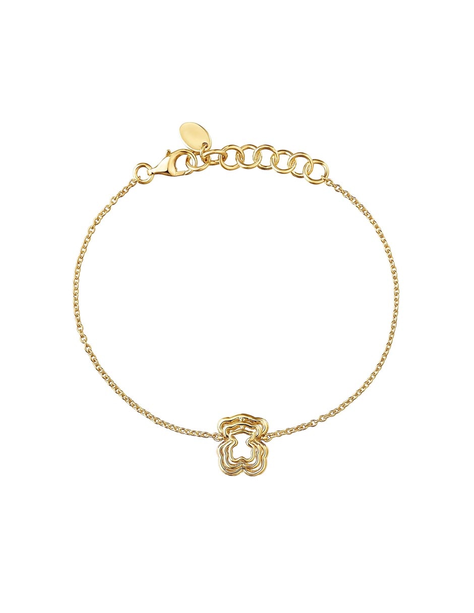 Pulsera Tous de plata P 950 Bickie con acabado brillante Liverpool