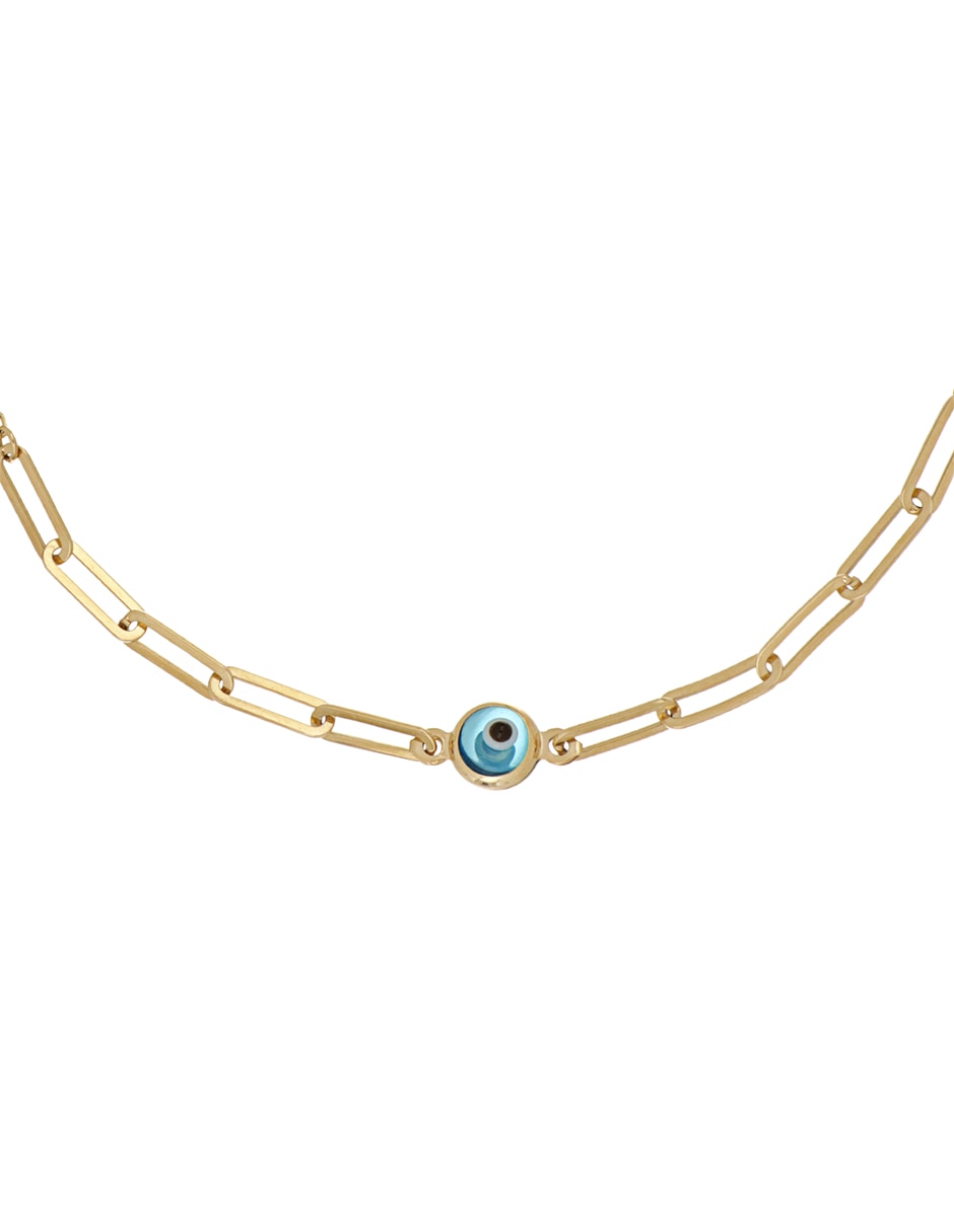 Pulsera de oro 14 K con acabado brillante 2