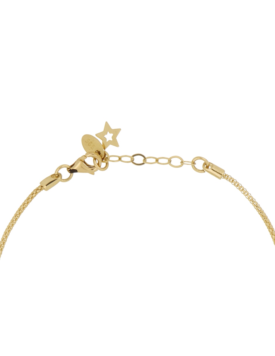 Pulsera de oro 14 K con acabado pulido 3