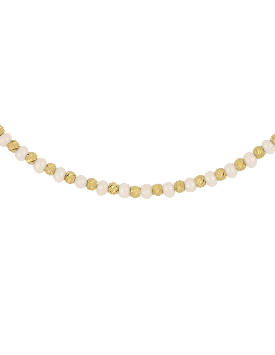 Pulsera de oro 14 K con acabado brillante 2