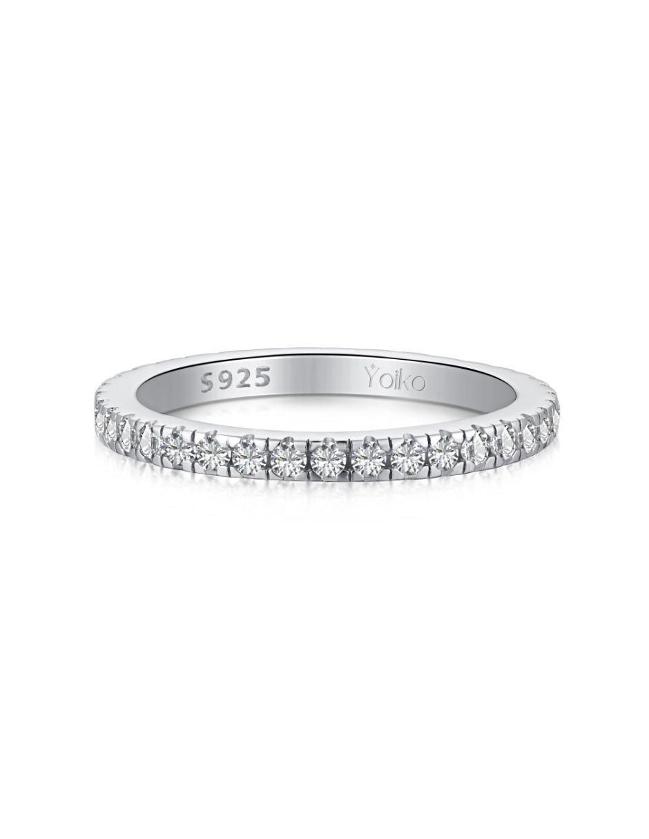 Churumbela de plata P 925 zirconia