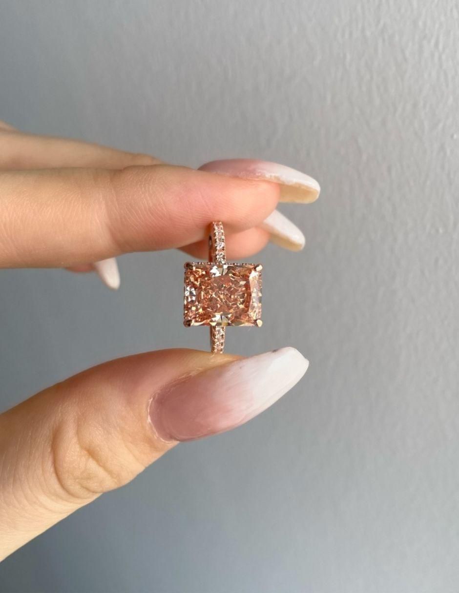 Anillo de compromiso de plata P 925 zirconia 3