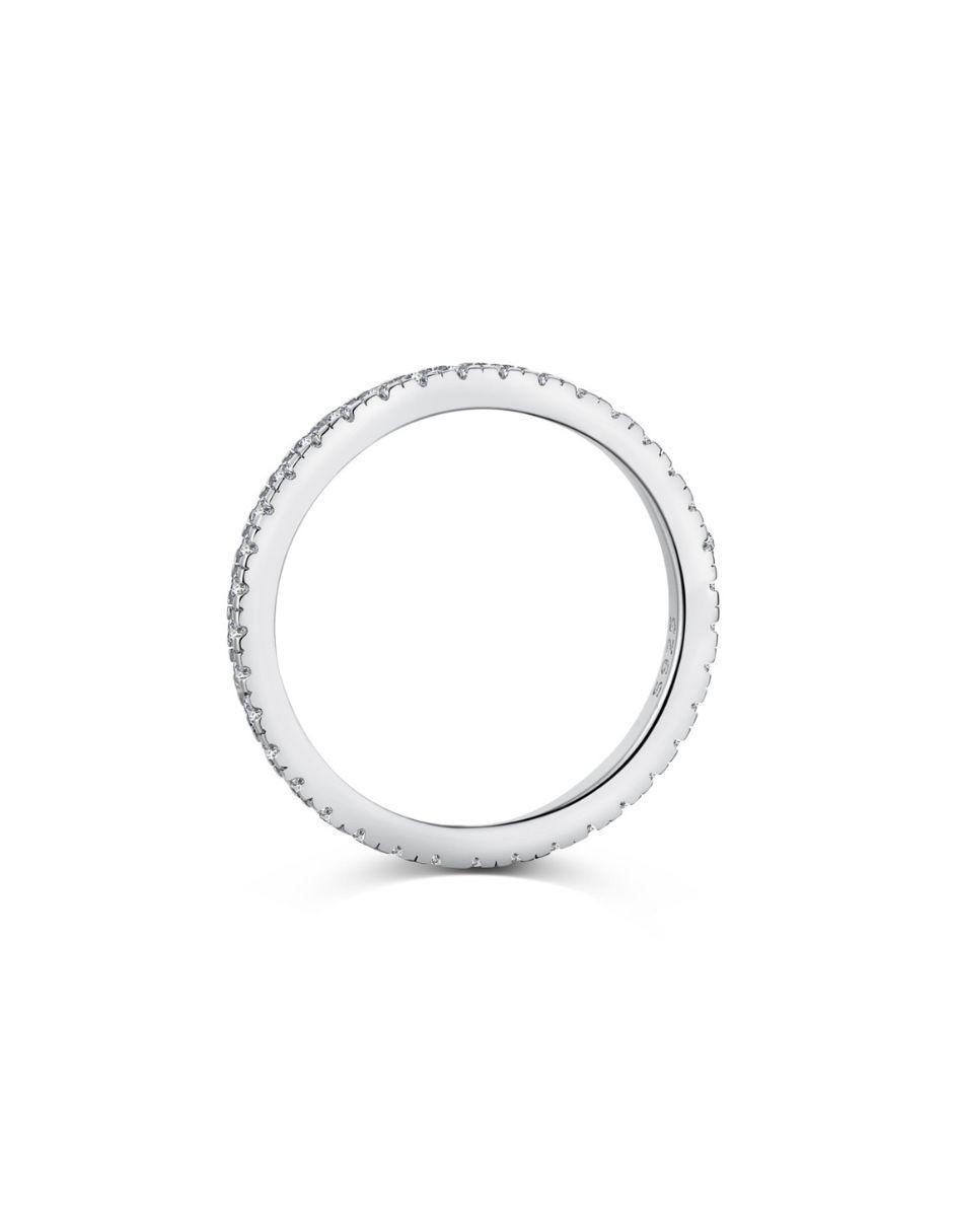 Churumbela "de" plata p 925 yoiko sin familia zirconia