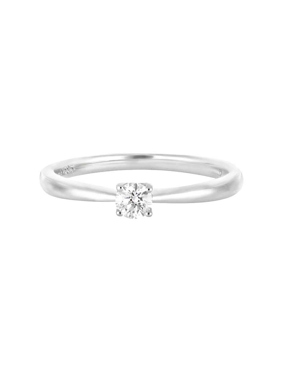 Solitario de oro blanco 14 k Ever for You diamante