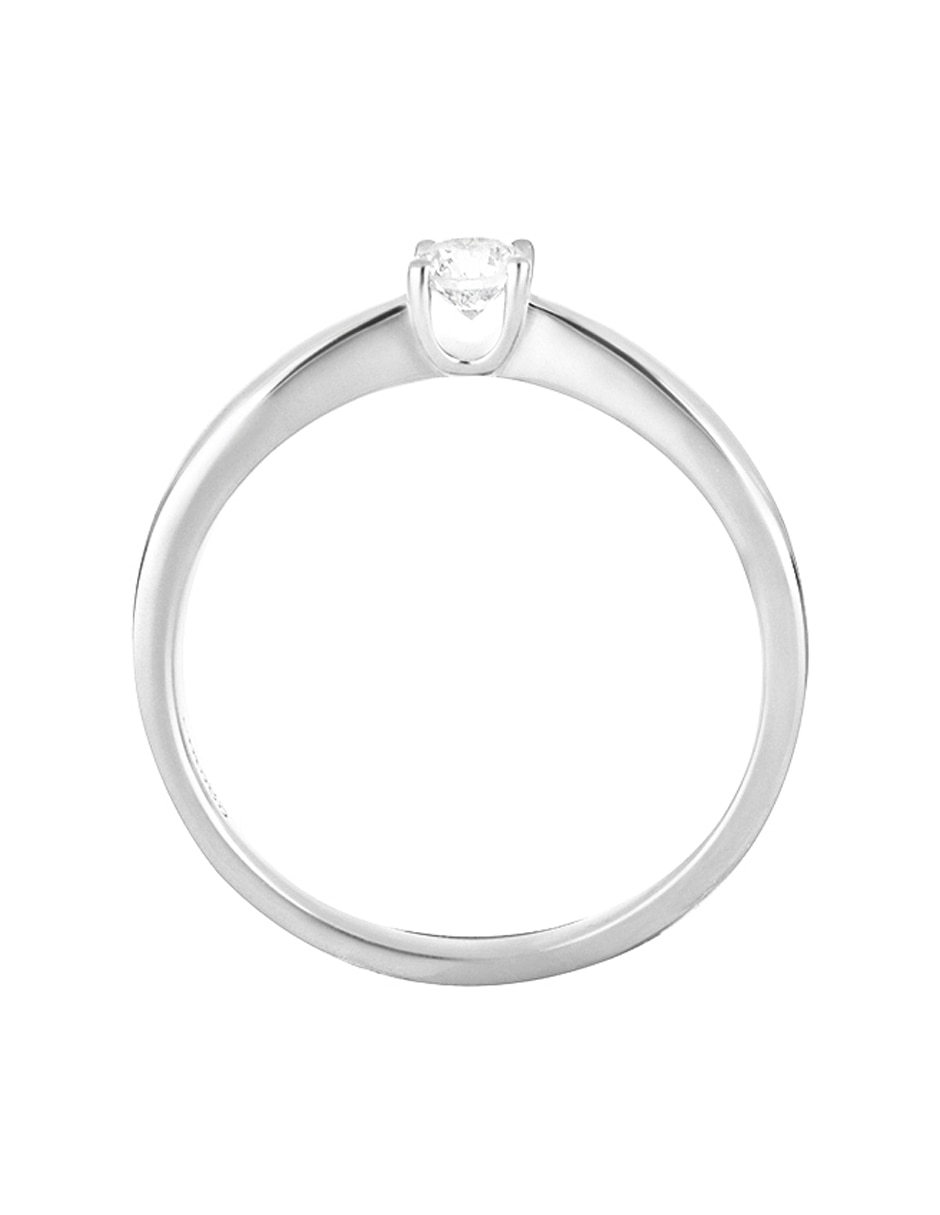 Solitario de oro blanco 14 k Ever for You diamante 3