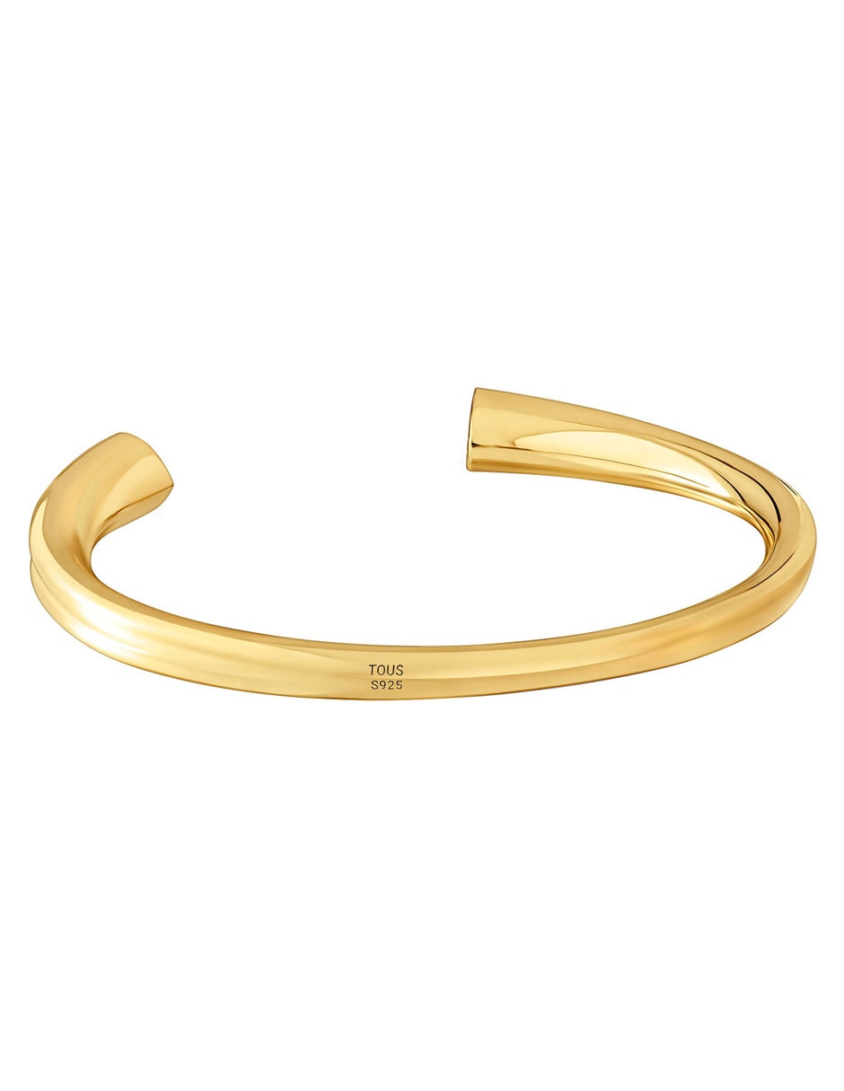 Pulsera de plata P 925 1950 con acabado baño de oro 3