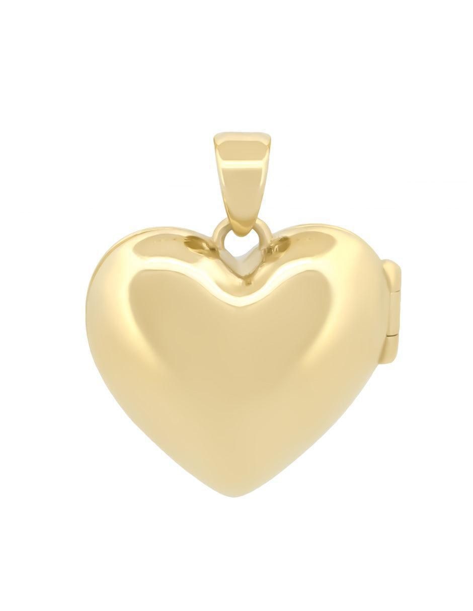 Dije de corazón de oro 14 K 1