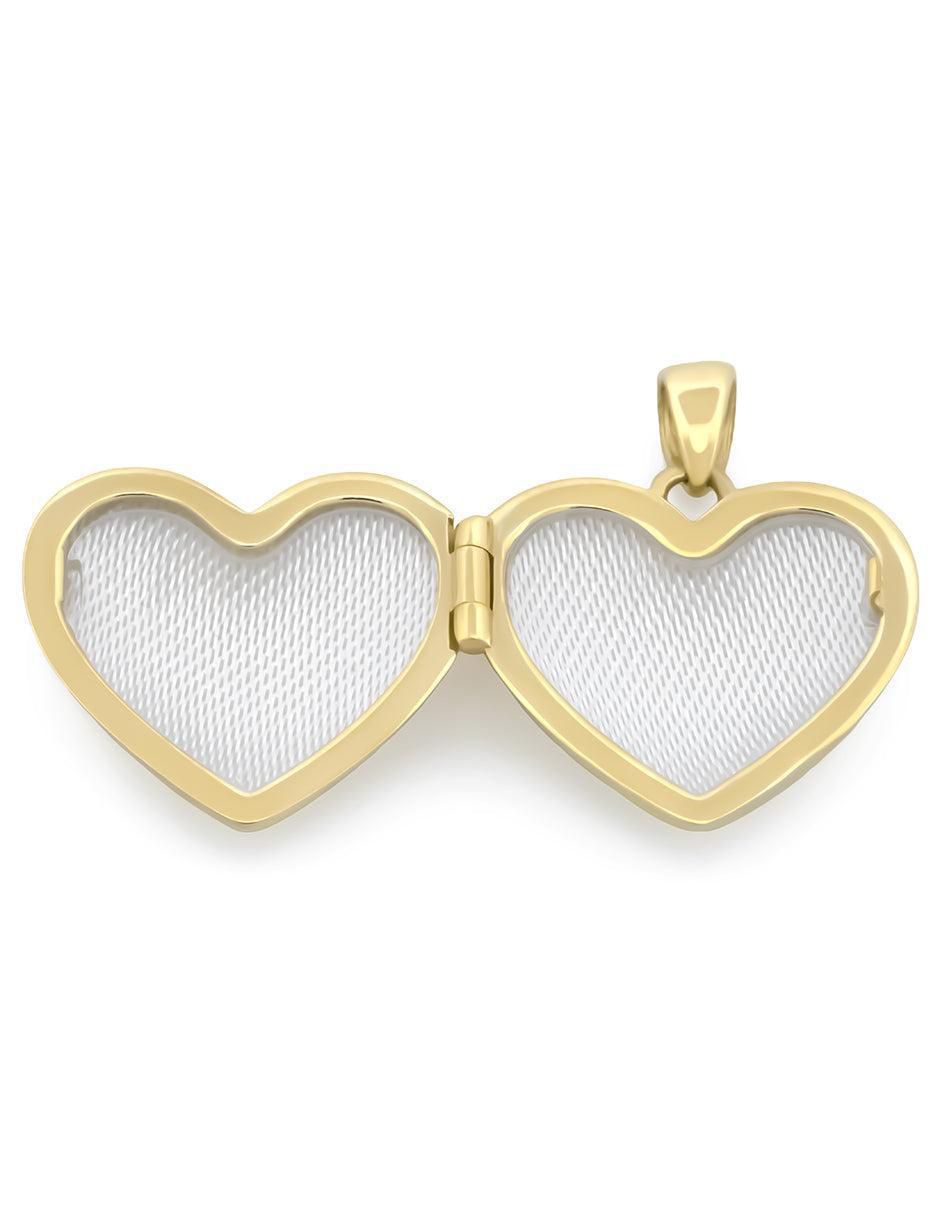 Dije de corazón de oro 14 K
