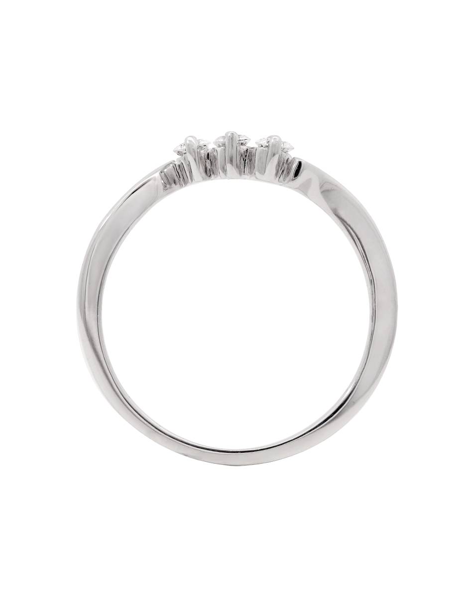 Anillo 14 k de oro diamante brillante 2