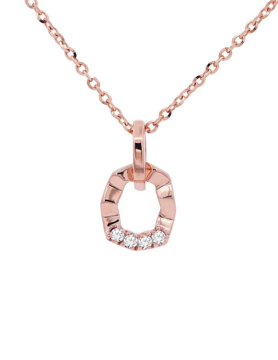 Colgante Y Dije de hexagonal de oro 14 K
