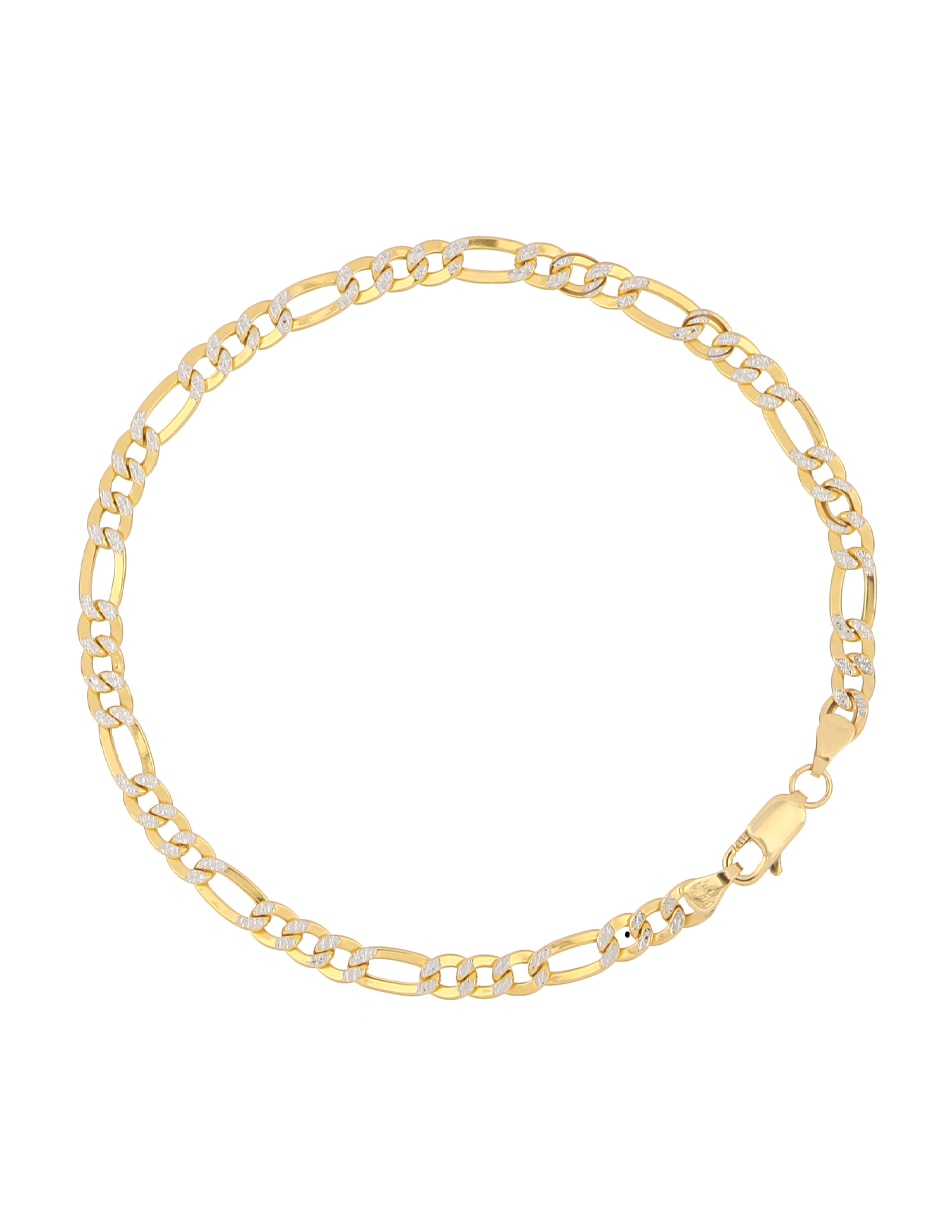 Pulsera de oro amarillo 14 k