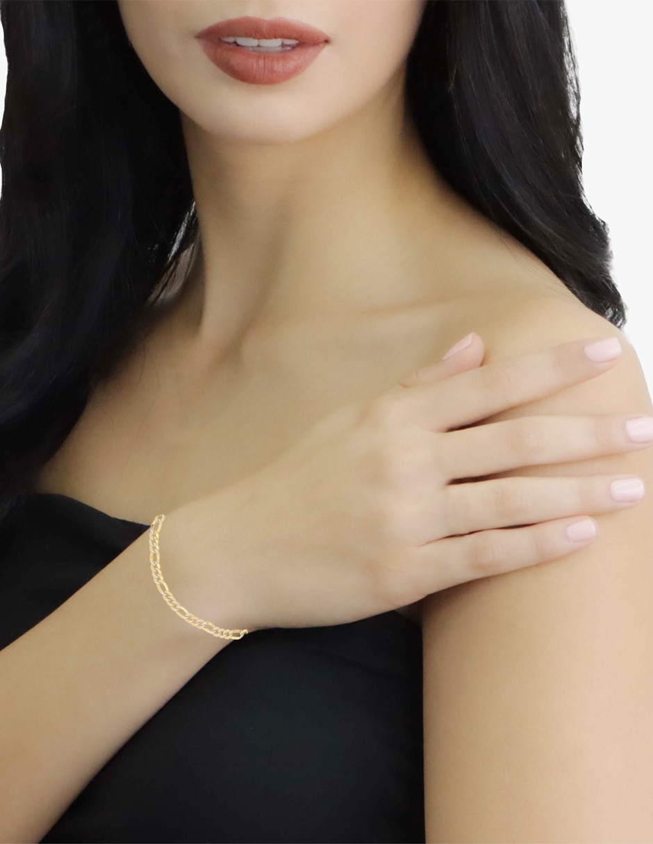 Pulsera de oro amarillo 14 k 3