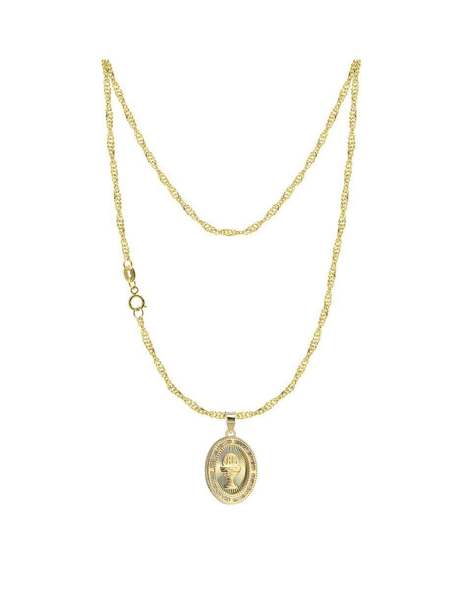 Collar con dije de oro 10 K
