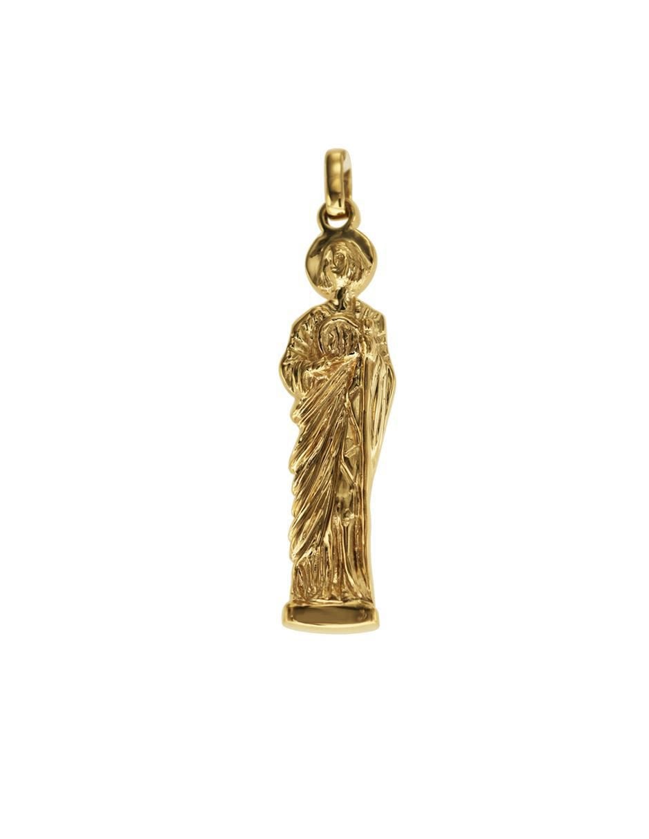 Dije san judas de oro amarillo 14 K