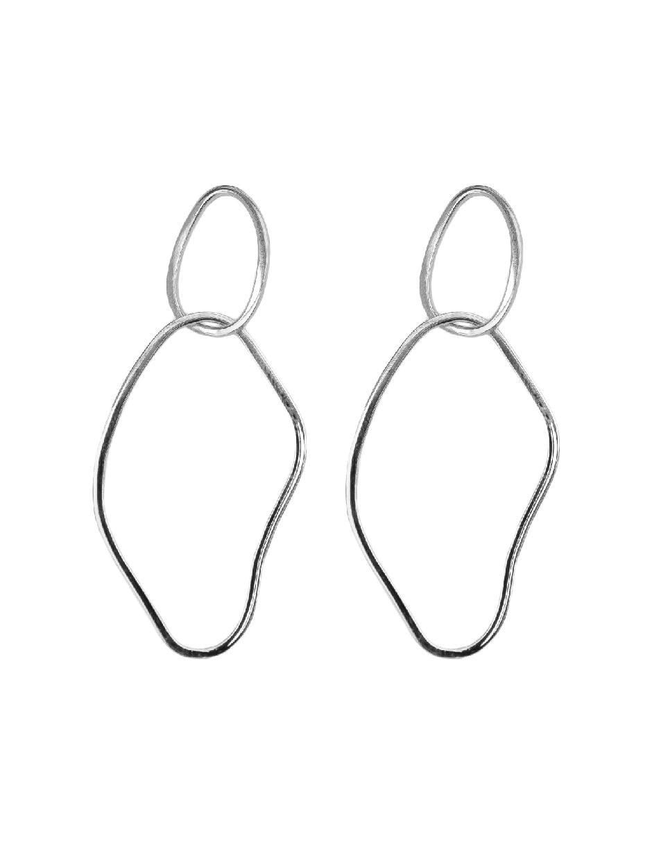 Aros "de (si aplica)" circular sin temática teresa díaz joyería mexicana flowing with nature "de" plata p 925 "con acabado" baño oro sin gema