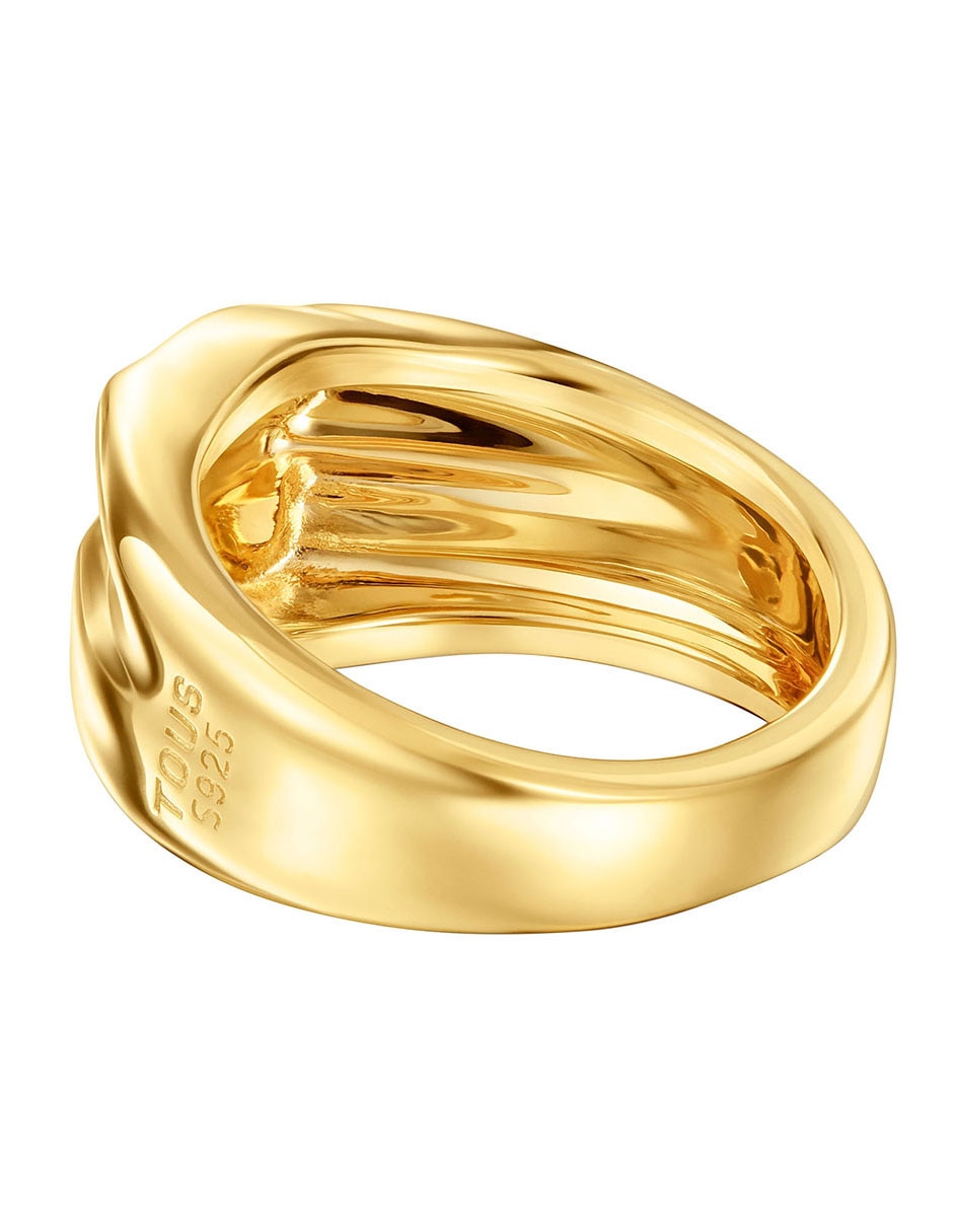 Anillo de oso Sweet Dolls de plata P 925 baño de oro 6