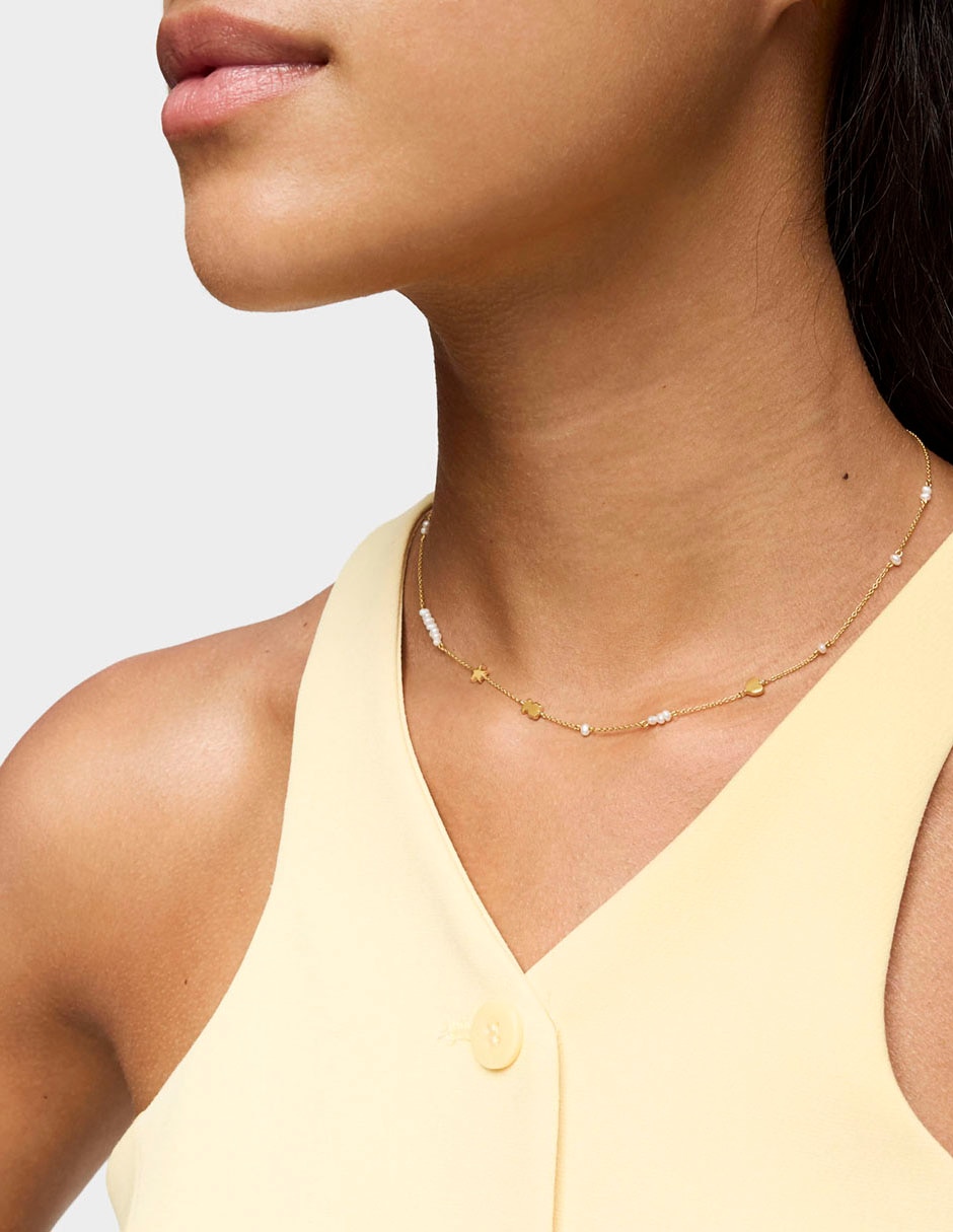 Collar de oro amarillo 18 K 2