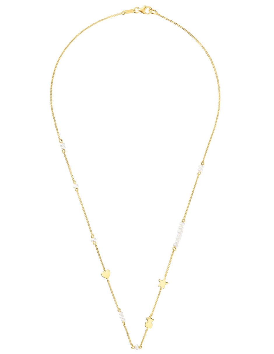 Collar de oro amarillo 18 K 4
