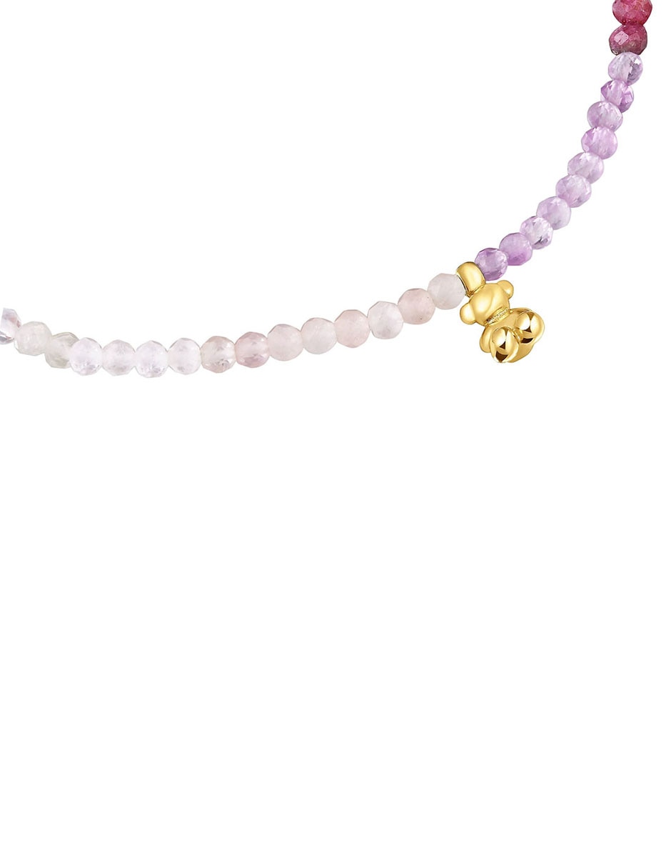 Pulsera de plata con rodolita p 925 Bold Bear 5
