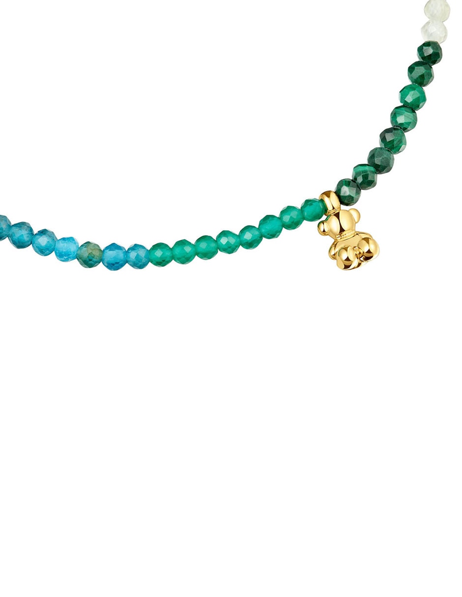 Pulsera de plata con calcedonia p 925 Bold Bear 5