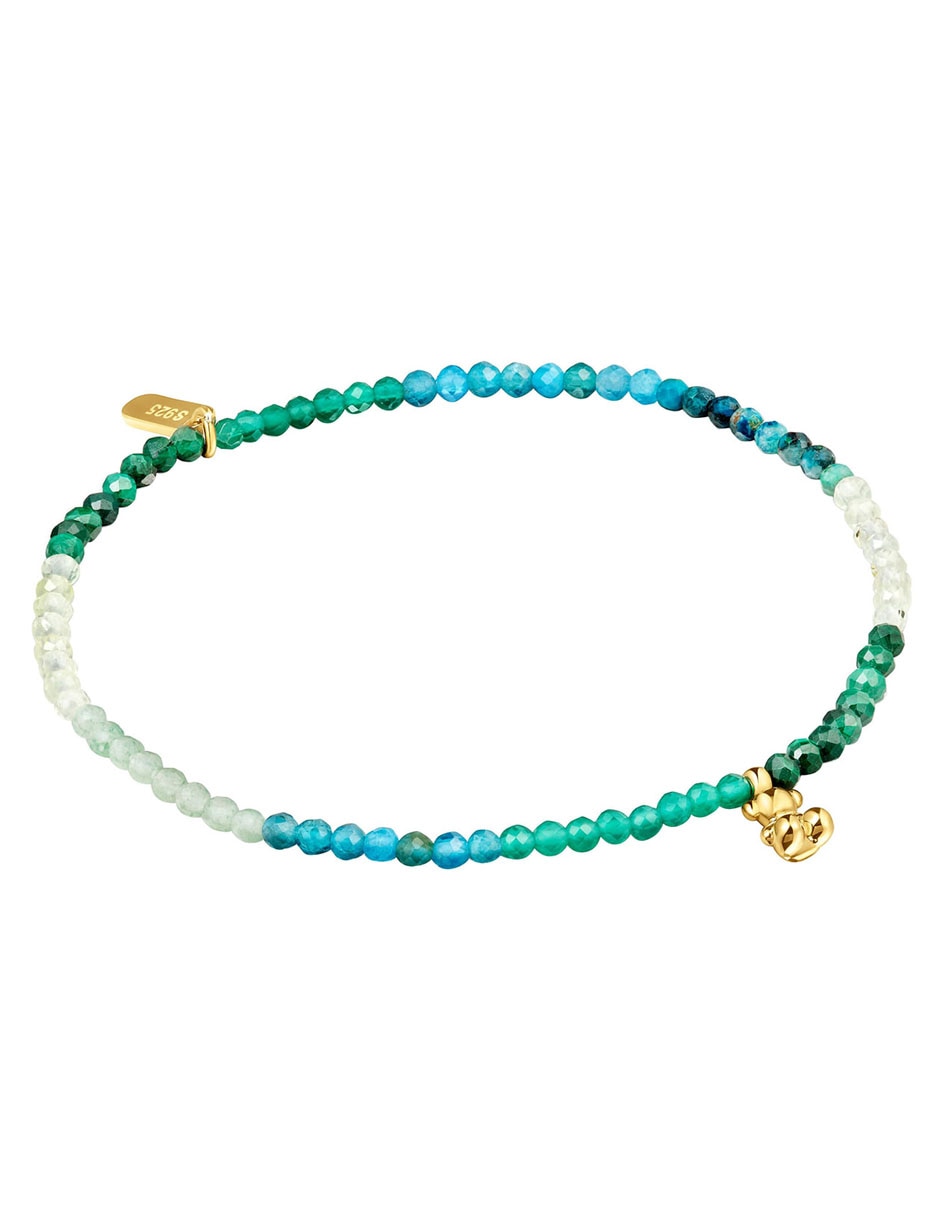 Pulsera de plata con calcedonia p 925 Bold Bear 6