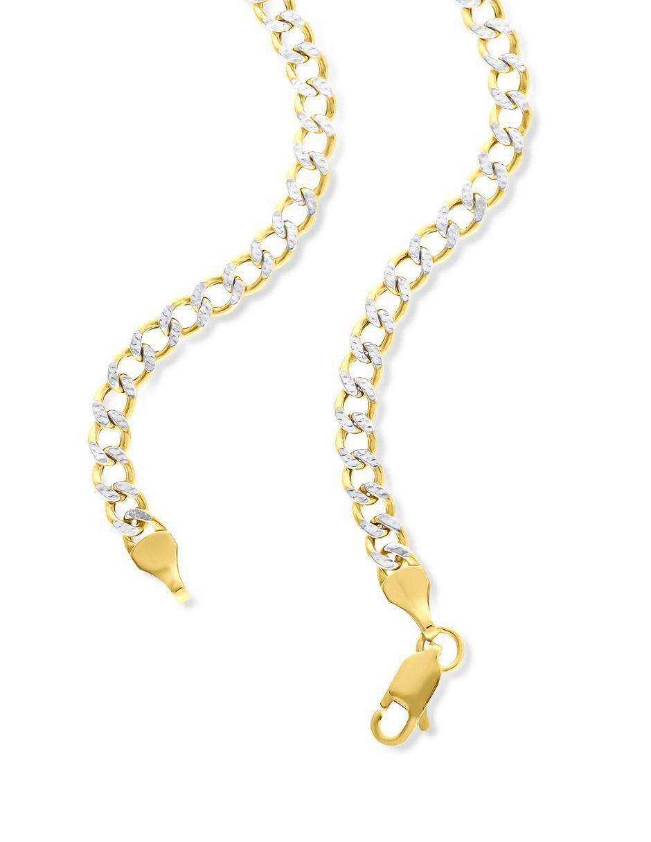 Pulsera de oro 14 K con acabado brillante 2
