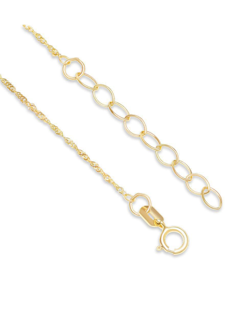 Colgante Y Dije de corazón de oro florentino 14 K 3