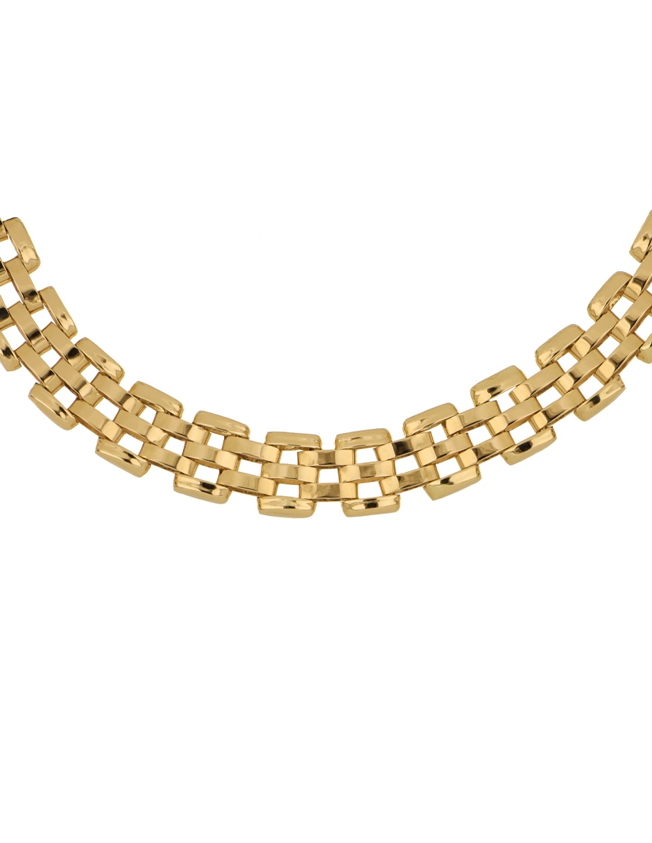 Pulsera de oro 14 K con acabado brillante 2