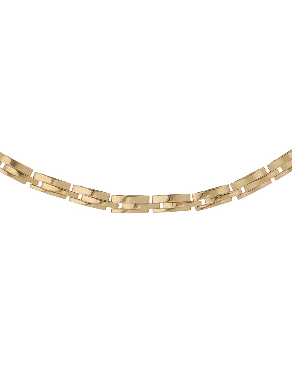 Pulsera de oro 14 K con acabado brillante 2