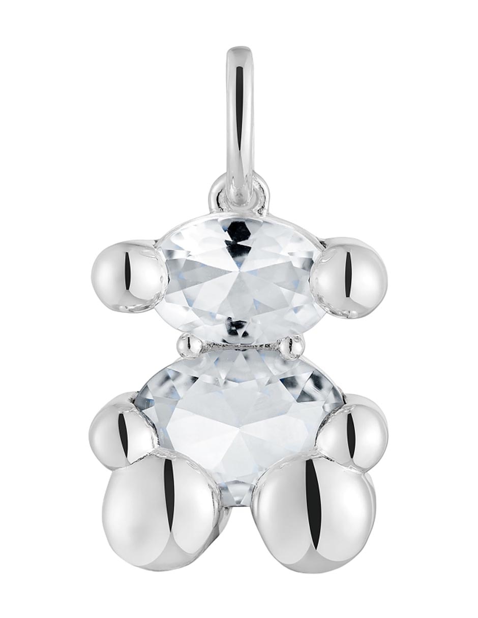 Dije de oso color bear de plata P 925
