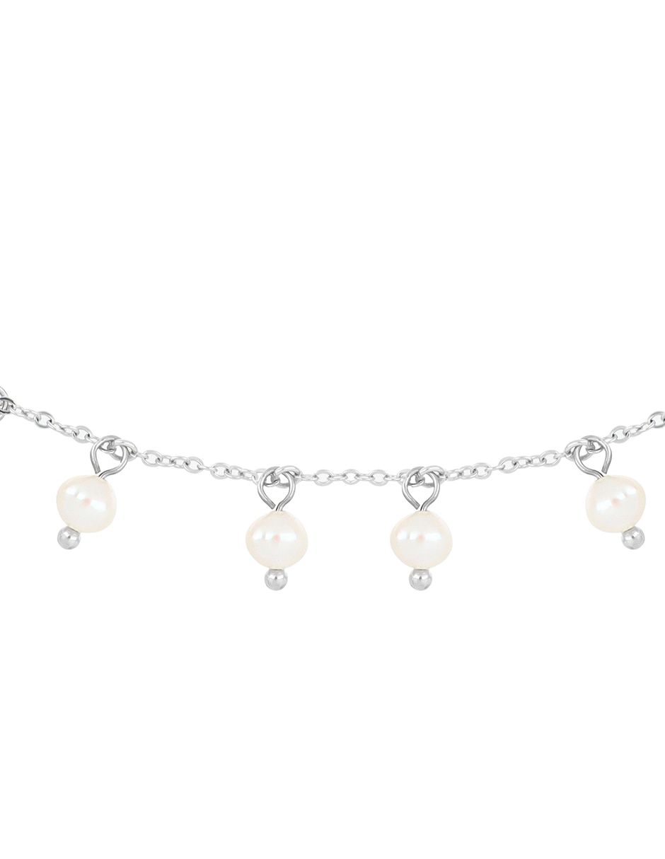 Collar ovalado Ever For You de plata P 925 1