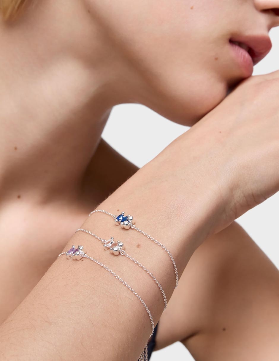 Pulsera de plata P 925 con acabado pulido 5
