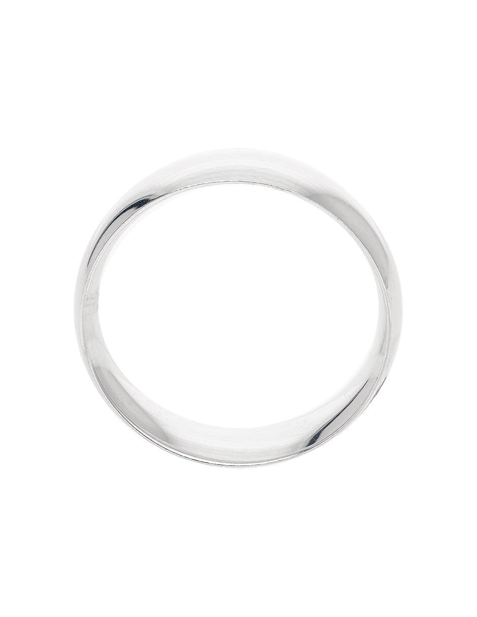 Argolla de oro blanco 14 k Alliance 4