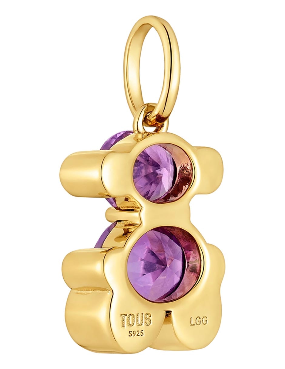 Dije de oso color bear de plata P 925 3