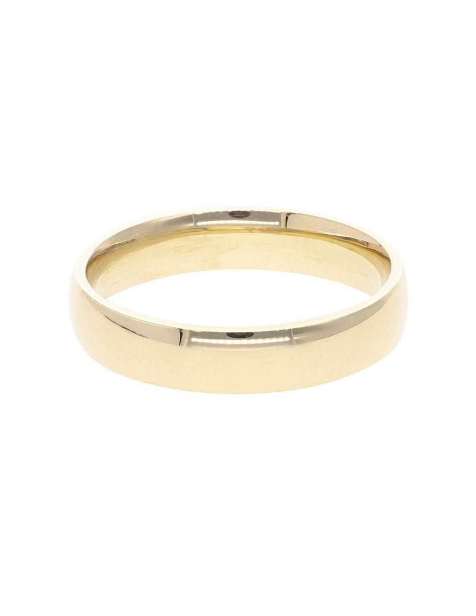 Argolla de oro amarillo 14 k Union