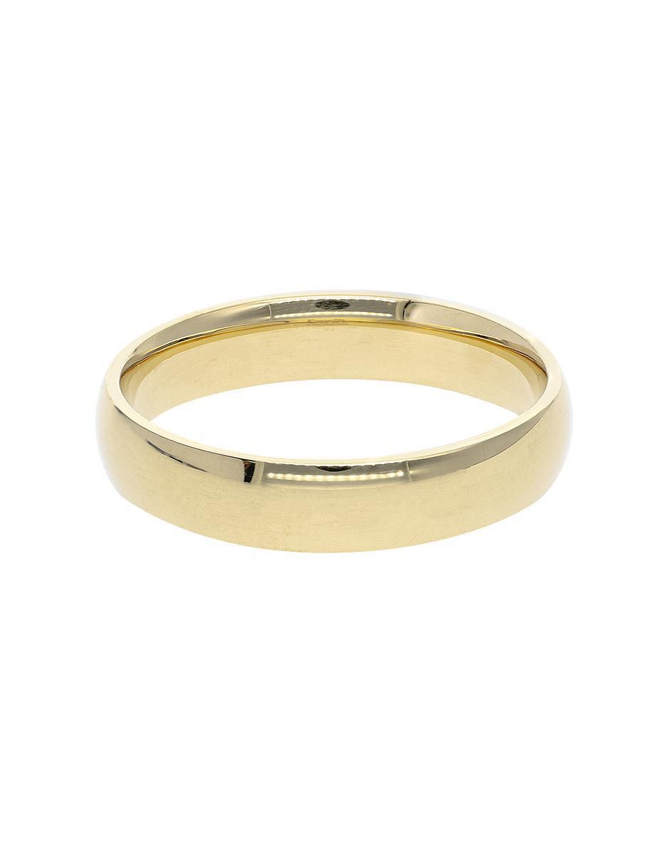 Argolla de oro amarillo 14 k