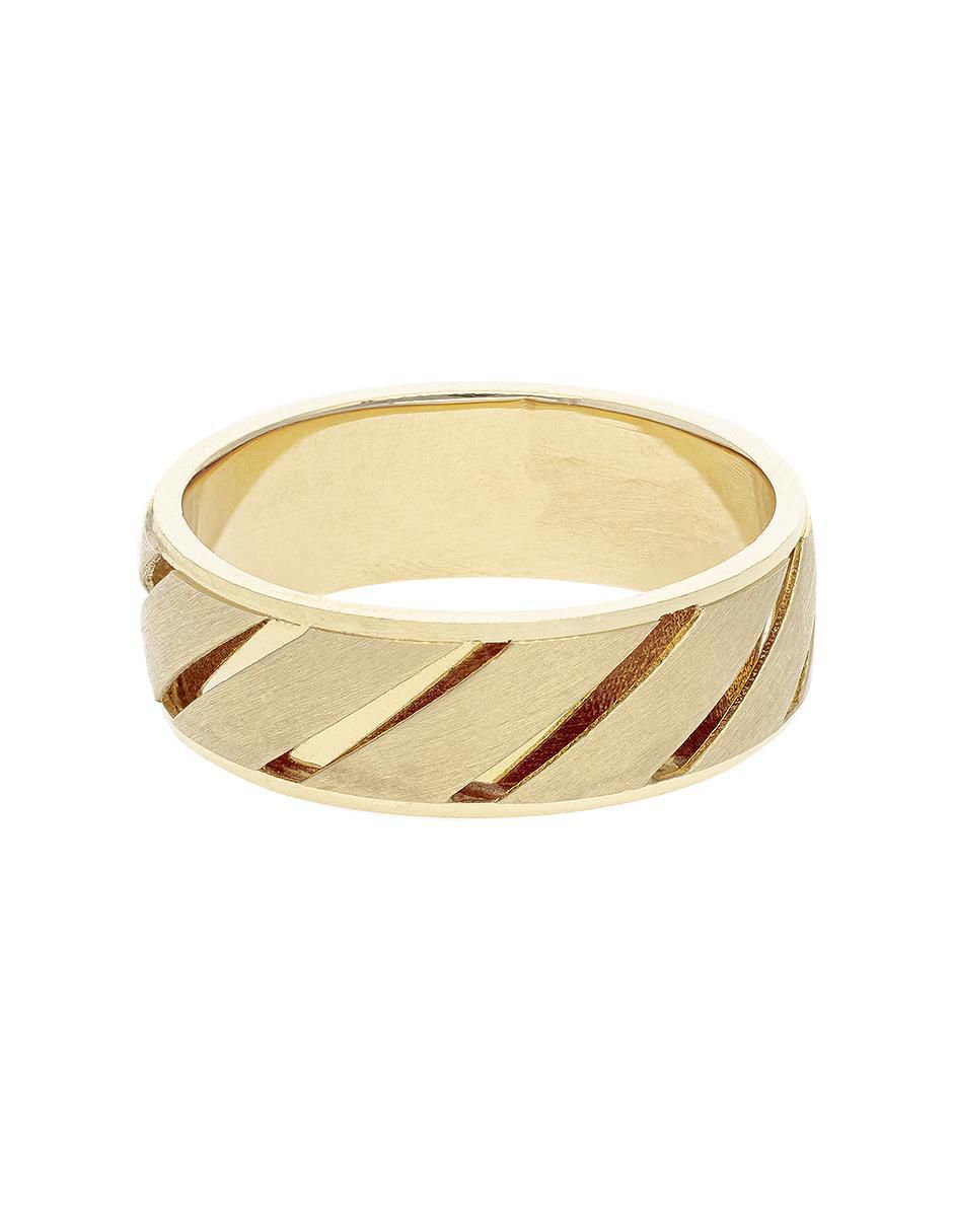Argolla de oro amarillo 14 k