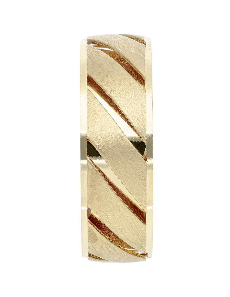 Argolla de oro amarillo 14 k 2
